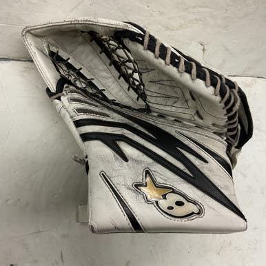 Used Brians Optik X2 Junior Goalie Catcher Black And White 11855-s000205749