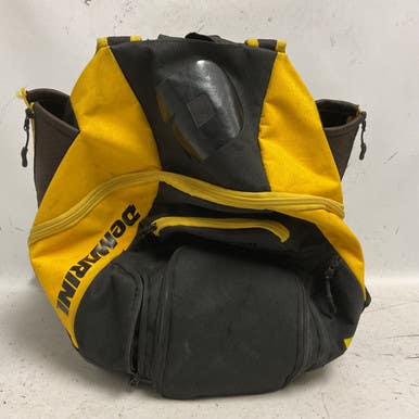 Used Demarini Voodoo Og Bb Sb Player Backpack Black And Optic Yellow 11855-s000205789