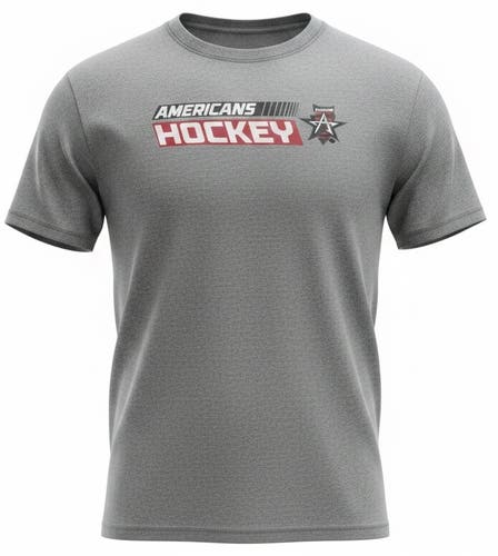 Allen Americans Pro Return Gray Loogaroo T-shirt (New) 8043