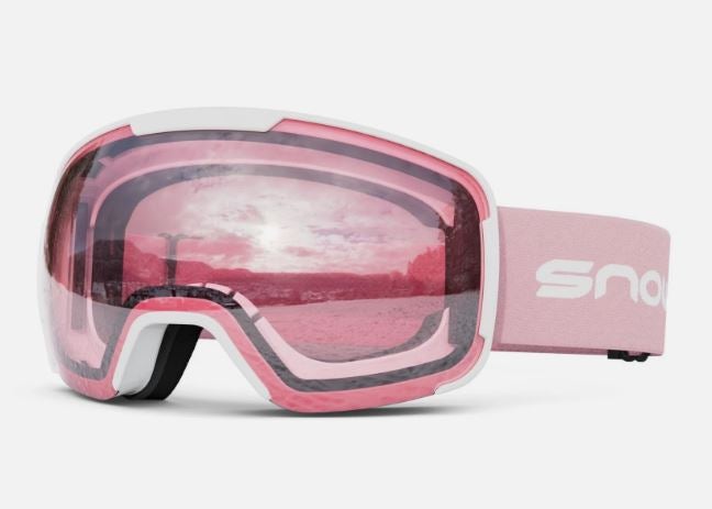 Snower Ski Snowboard OTG Goggles White Frame Pink (New) 805810