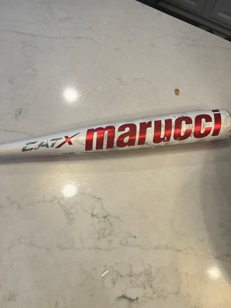 Marucci CATX Alloy BBCOR MCBC6 (-3) 33”/30 oz Used Baseball Bat – Balanced One-Piece Alloy