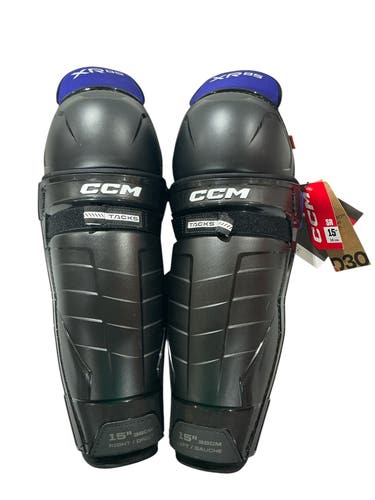 CCM Tacks XR 85 Shin Pads 15” (New) 3487