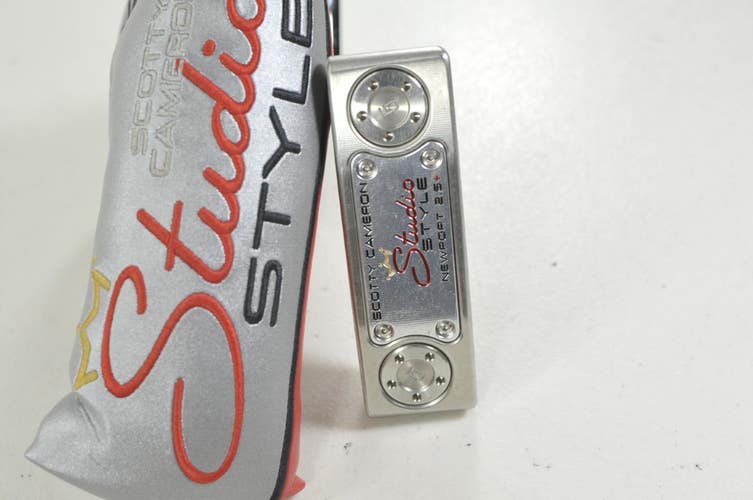 Titleist 2025 Scotty Cameron Studio Style Newport 2.5 Plus 35" Putter RH #220685