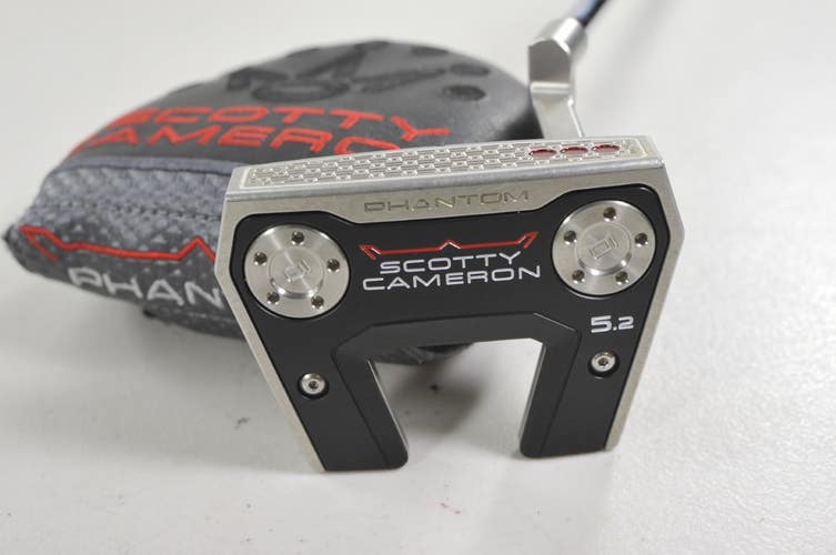 Titleist 2026 Scotty Cameron Phantom 5.2 36" Putter RH Steel with Cover # 220684
