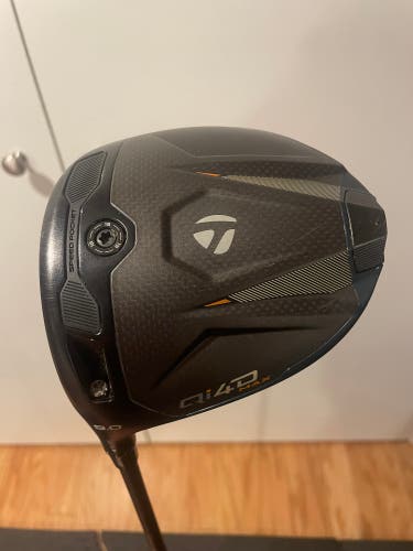 Men's TaylorMade TaylorMade Qi4D Max Driver Left Hand Driver Stiff Flex 9 Loft (Used)