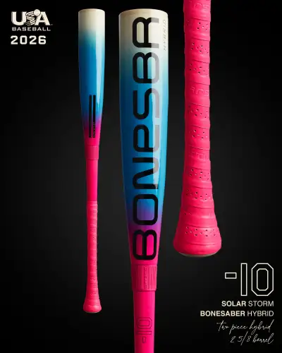 2025 Warstic Bonesaber Hybrid USABat Certified Bat (-10) 21 oz 31" (New)