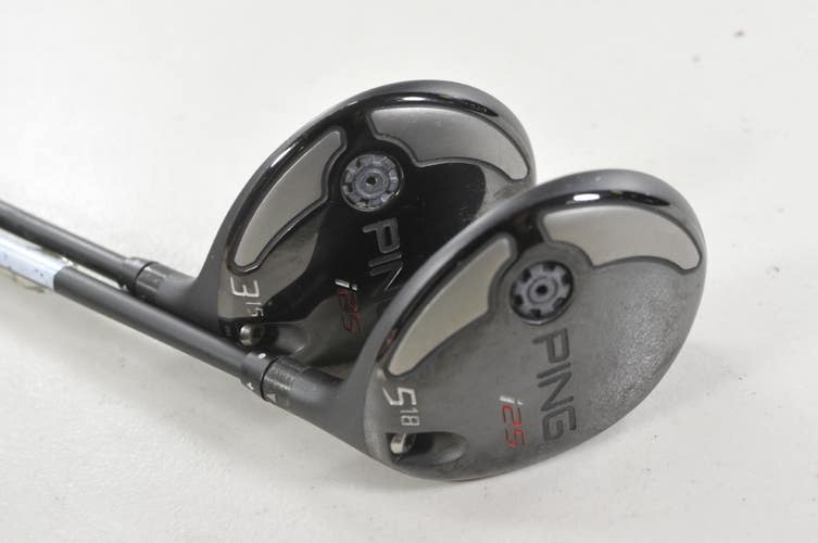 Ping i25 3 and 5 Fairway Wood Set Tour X-Stiff Flex Right PWR75 Graphite #220572