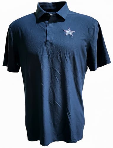 Allen Americans Pro Return Navy Polo (New) 8047