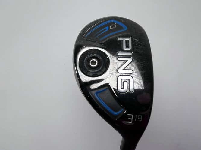 Ping G 2016 3 Hybrid 19* Alta 70g Stiff Graphite Mens RH Midsize Grip