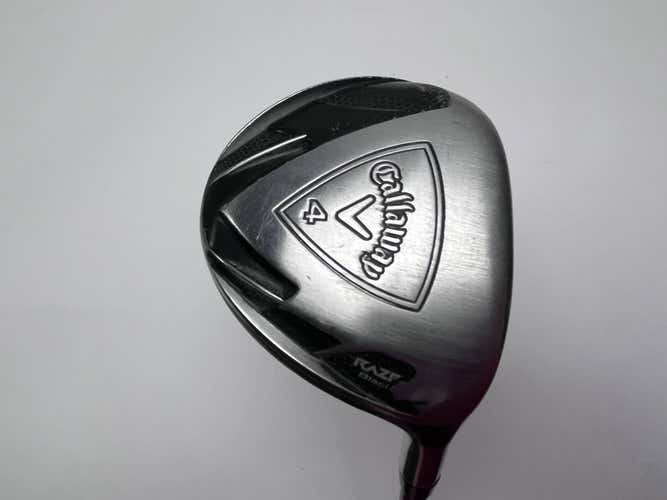 Callaway Razr X Black 4 Fairway Wood 17* 55g Senior Graphite Mens RH