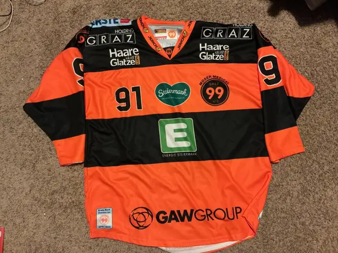 Graz 99ers Jersey Oliver Setzinger #91 Size XL