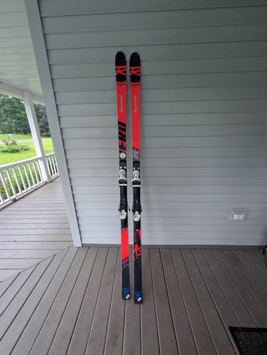 Men's FIS Europa Cup Non-Stock Rossignol 212 SG Skis with Look PX 18