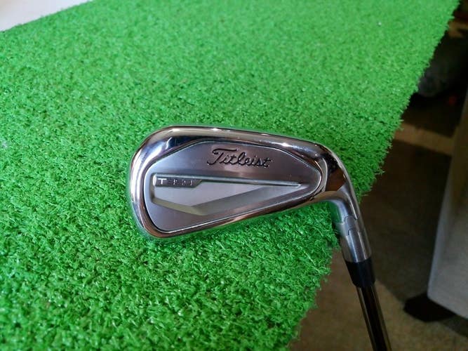 Titleist 2023 T350 7-Iron Demo/Fitting Club w/ Recoil F3 Regular Flex Shaft