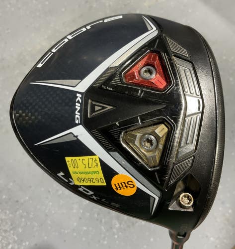 Cobra King LTDx LS 10.5 Driver 45" HZRDUS RDX SMOKE 6.0 Stiff Flex MRH USED