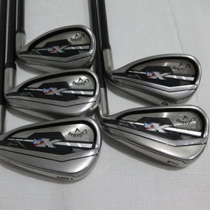 Callaway XR Iron Set - 6-PW, AW - Regular Graphite - No 9-iron