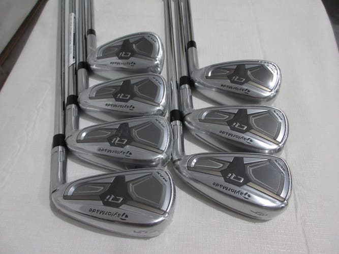 TaylorMade Qi Max Iron Set - 5-PW, AW - Regular Flex Steel - NEW
