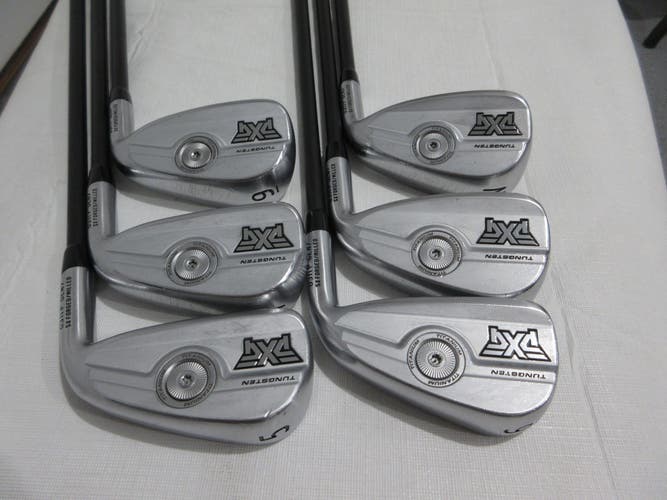 PXG 0311P Gen7 Iron Set - 5-PW - Regular Graphite +0.5" Long 2* Upright