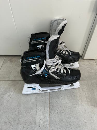True TF Custom Pro Hockey Goalie Skates Size 9