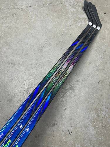 3 PACK 95 Flex P28 Senior Bauer Nexus Tracer Left Hand Hockey Stick Pro Stock (New)