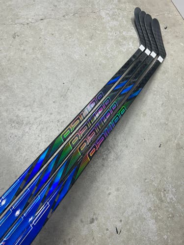 4 PACK 95 Flex P28 Senior Bauer Nexus Tracer Left Hand Hockey Stick Pro Stock (New)