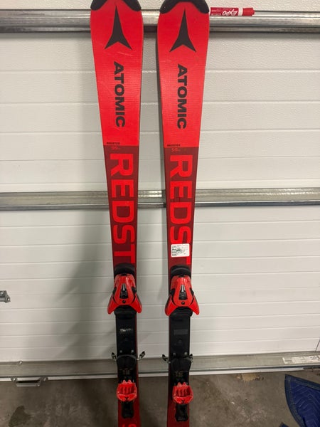 Atomic Race 152 cm Racing Skis With Bindings Max Din 12 (Used)