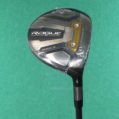 Callaway Rogue ST MAX D 19 5 Wood HZRDUS Smoke Green 6.0 Graphite Stiff w/ HC