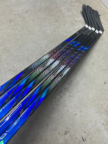 5 PACK 95 Flex P28 Senior Bauer Nexus Tracer Left Hand Hockey Stick Pro Stock (New)