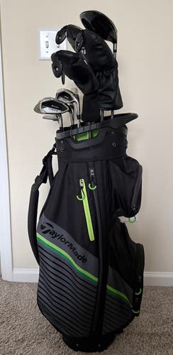 Men's TaylorMade Rbz Speedlite Right Handed Clubs (Full Set) Regular Flex 11 Pieces (Used)