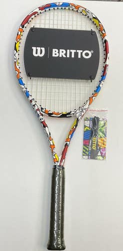 Grip Size 4 3/8 - Wilson v.2 Clash 100 - BRITTO Camo 2.0