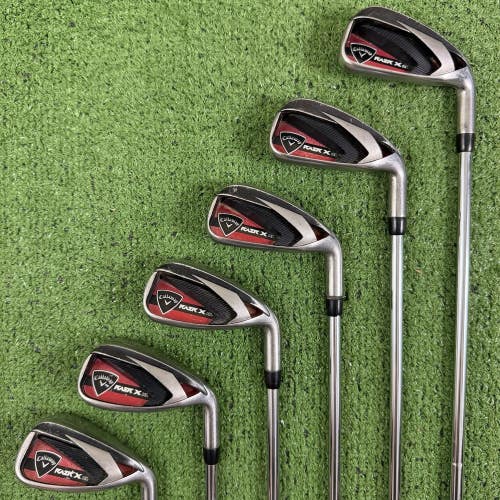 Callaway Razr X HL Iron Set 5-PW True Temper M-10 XP Uniflex Steel