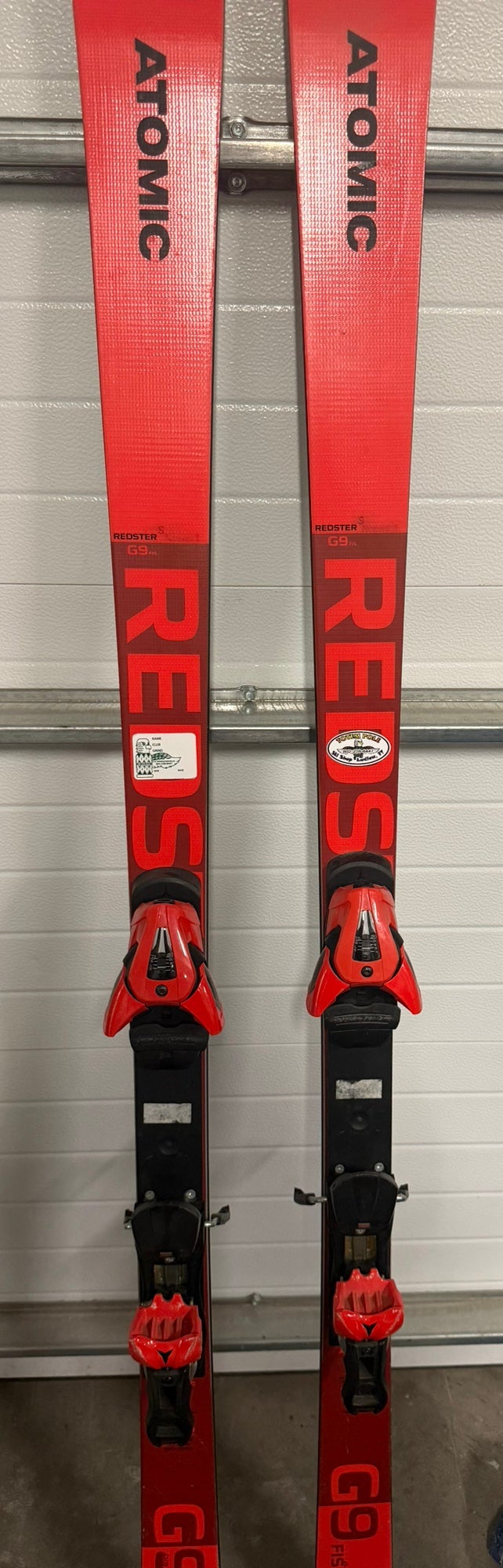 Atomic Race 166 cm Racing Skis With Bindings Max Din 12 (Used