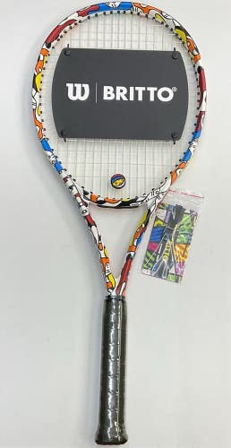 Grip Size 4 3/8 - Wilson v.2 Clash 100 - BRITTO Camo 2.0