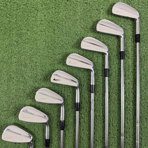 Nike Forged Blade Iron Set 3-PW Stock True Temper Stiff Flex Steel -1/2 Short