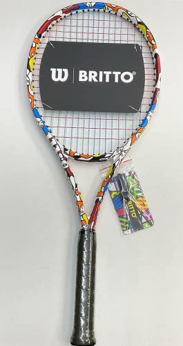 Grip Size 4 3/8 - Wilson v.2 Clash 100 - BRITTO Camo 2.0