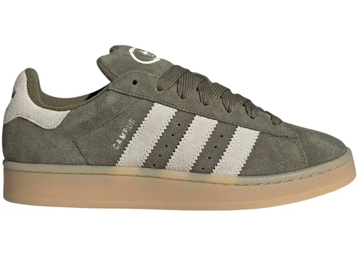 Size 9 - adidas Campus 00s Camp Medium Dark Khaki JQ8355