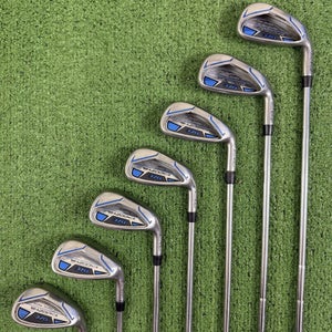 Tour Edge Bazooka 370 Golf Iron Set 5-PW SW True Temper Steel Shafts -1 Short