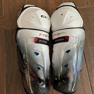 Senior CCM Jetspeed FT8 Pro 14" Shin Pads (Used)