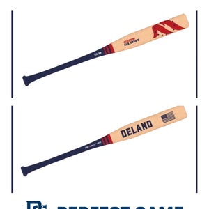 DELANO SPECIAL EDITION GAMER “PG/USA COLLAB!! 2026 WOOD COMPOSITE BBCOR Certified Bat (-3) 30 oz 33"