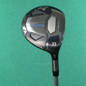 Callaway Paradym Ai Smoke Max Fairway 27 11 Wood Fujikura Graphite Seniors & HC