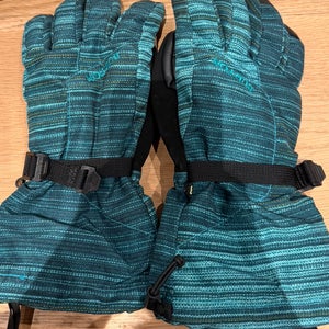Blue XL Women's Burton Gloves (Used)