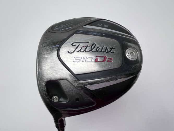LEFTY Titleist 910 D2 Driver 9.5* Fujikura Motore Speeder VC 7.1 Stiff LH DENTS