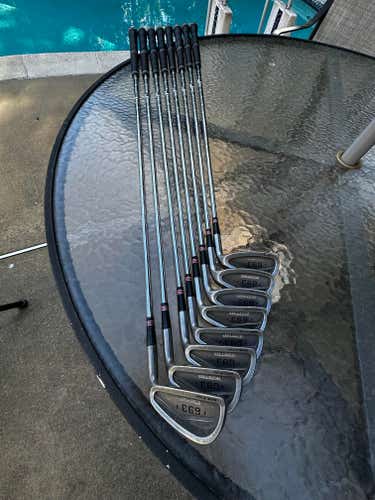 Men's 1993 Right Handed Iron Set Regular Flex (Used)