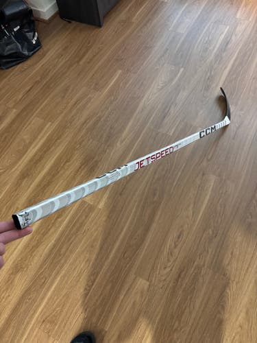 Senior CCM JetSpeed FT5 Pro Right Handed Hockey Stick P86 80 Flex Pro Stock (Used)