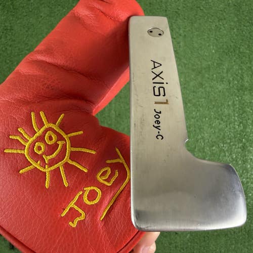Axis1 Joey-C Putter Super Stroke Tour 1.0 Grip With Headcover 34