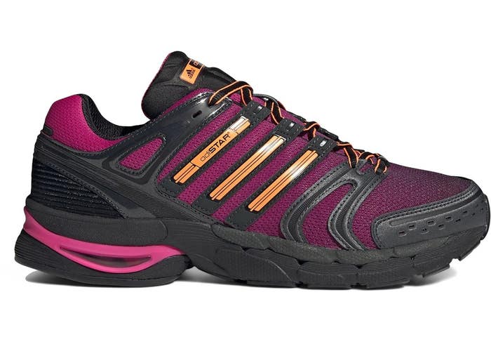 Size 6 - adidas Adistar Control 5 Black Purple Orange KI8592