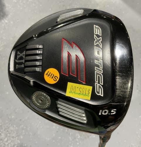 Tour Edge EXOTICS 10.5 Driver 45" FUJIKURA AIRSPEEDER Stiff Flex Graphite USED