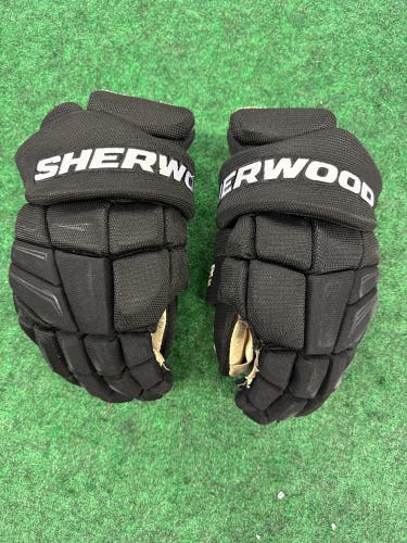 Black Senior Sher-Wood Rekker Element Pro Gloves 13" (Used)
