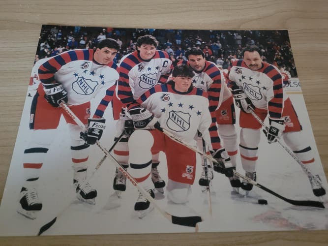 Vintage Pittsburgh Penguins 1992 NHL All-Star Game 8x10 Photo