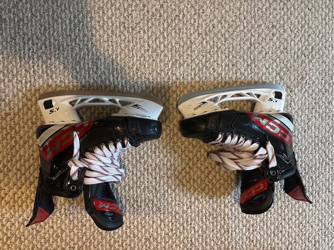 2023 CCM JetSpeed FT6 Pro Hockey Skates Regular Width Size 6.5 (Used)