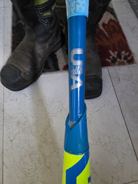 Glowstick/Rawlings Quatro USA babyblue/yellow | SidelineSwap | Buy
